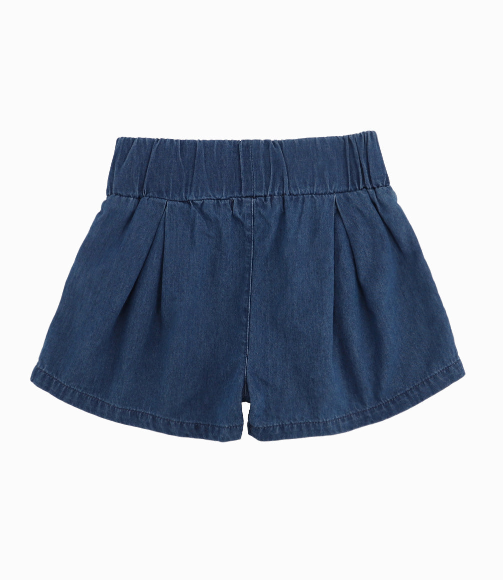 Short Niña De Denim 2 años / Azul Marino