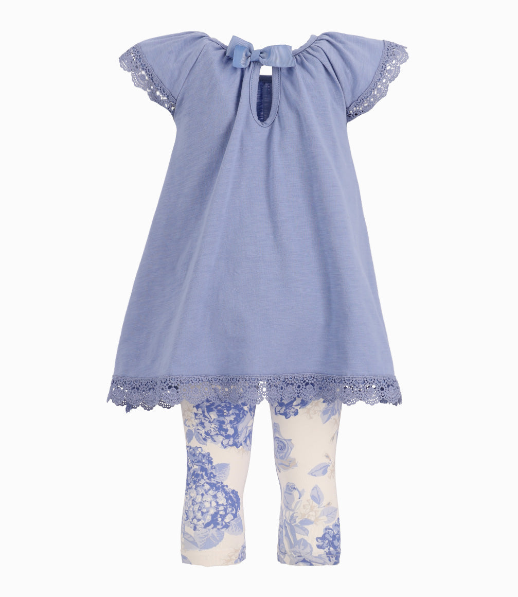 Conjunto Niña De Vestido Y Calzas