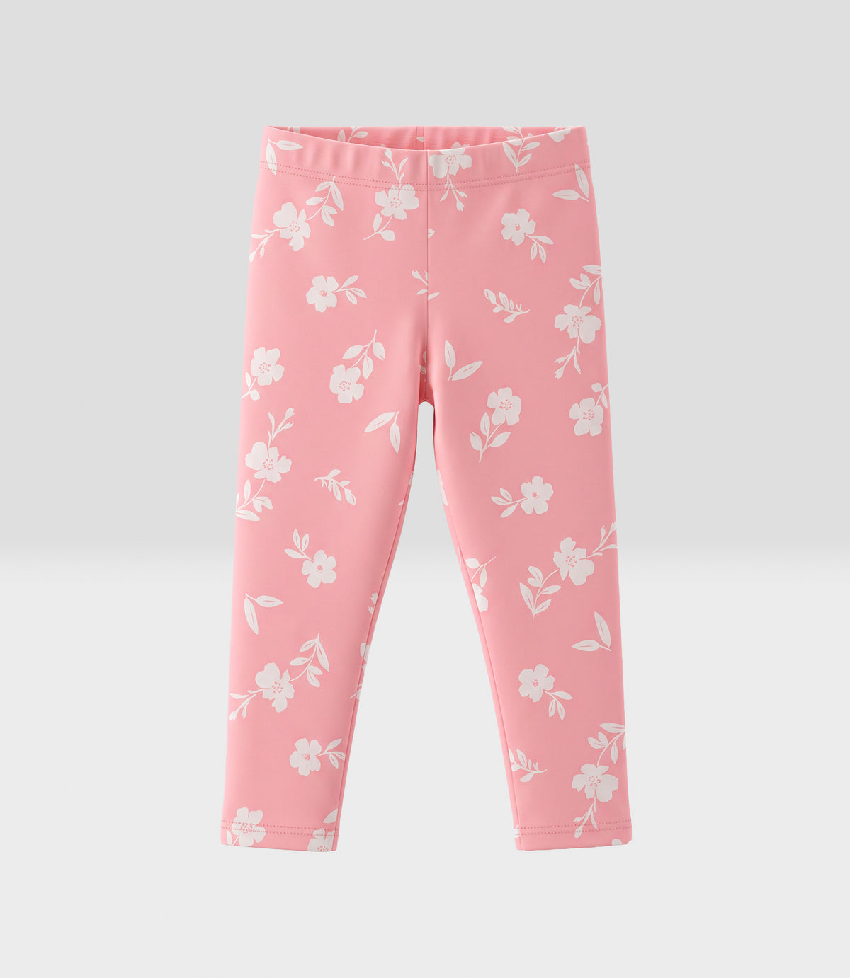 Conjunto niña con estampado 2 años / Crudo
