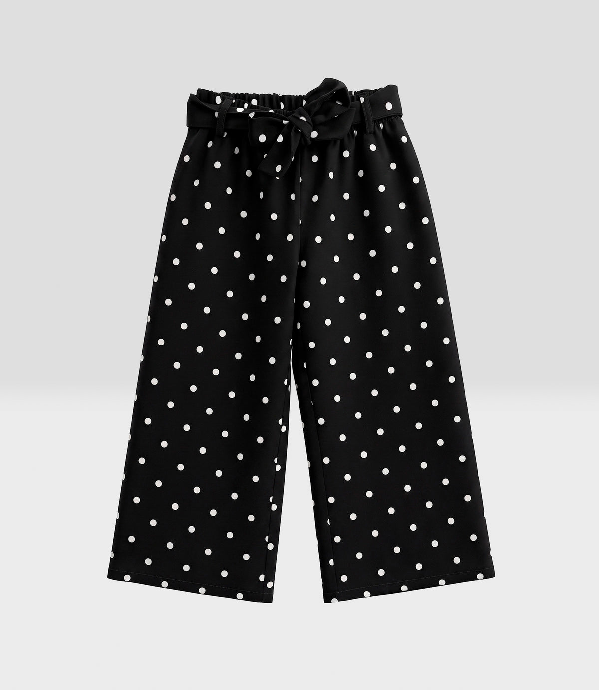 Conjunto niña con lunares 2 años / Crudo