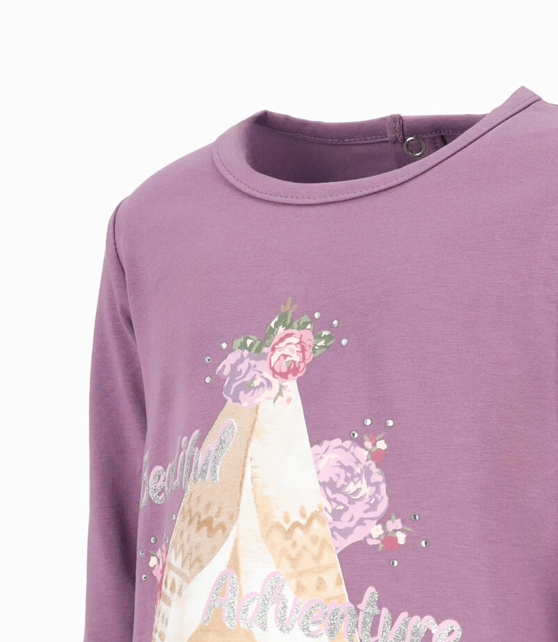 Polera Bebé Con Estampado