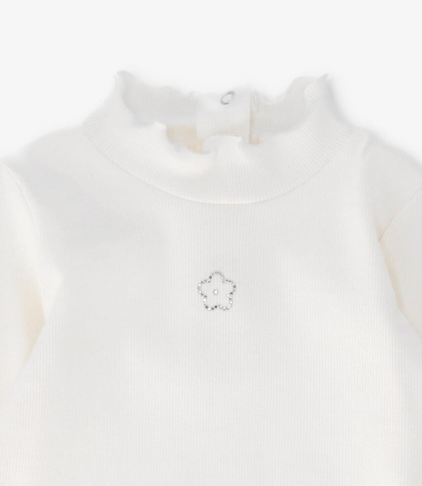 Polera bebé beatle básico 3 meses / Crudo