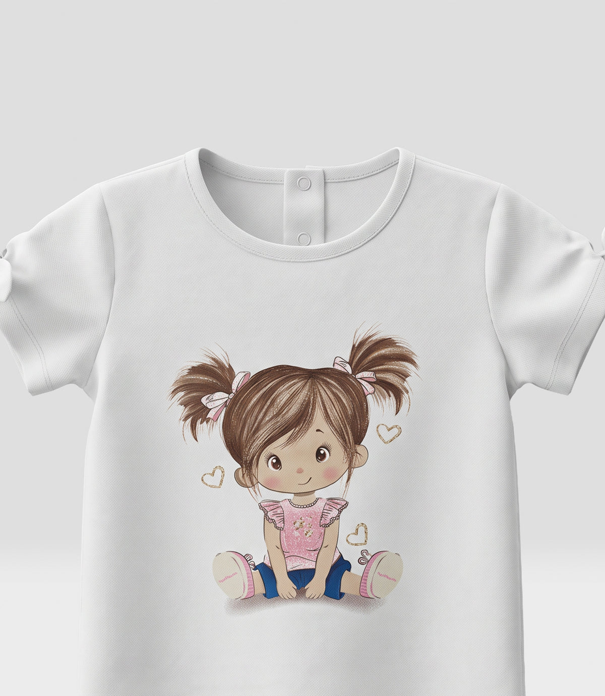 Polera bebé con estampado 3 meses / Crudo