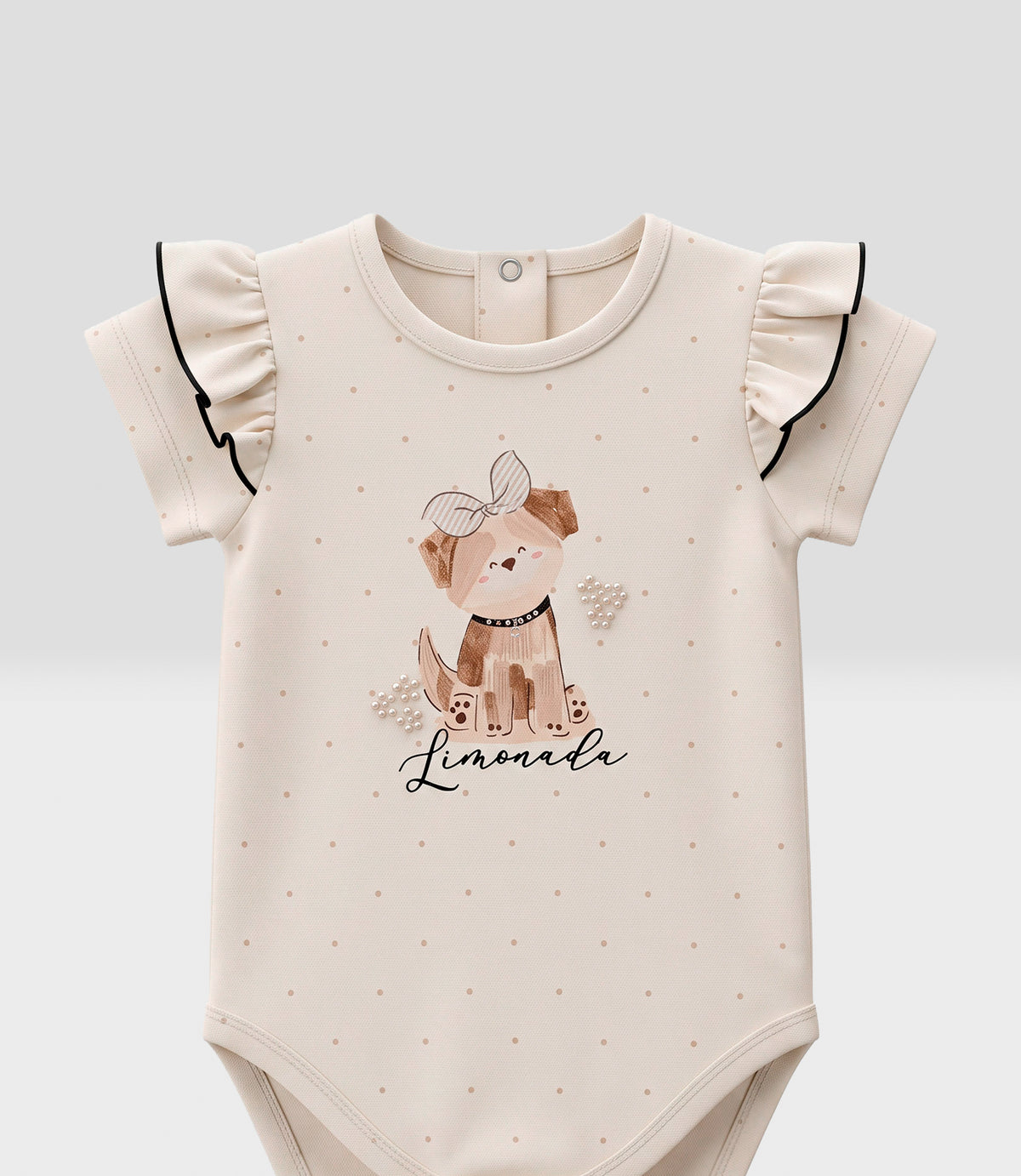 Body recién nacida con perrito 3 meses / Crudo