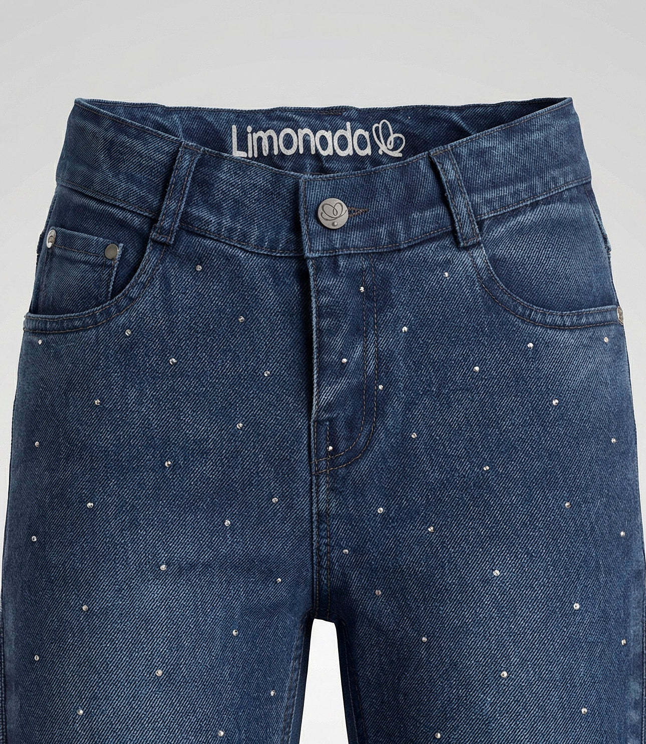 Jeans bebé acampanados 3 meses / Azul Marino