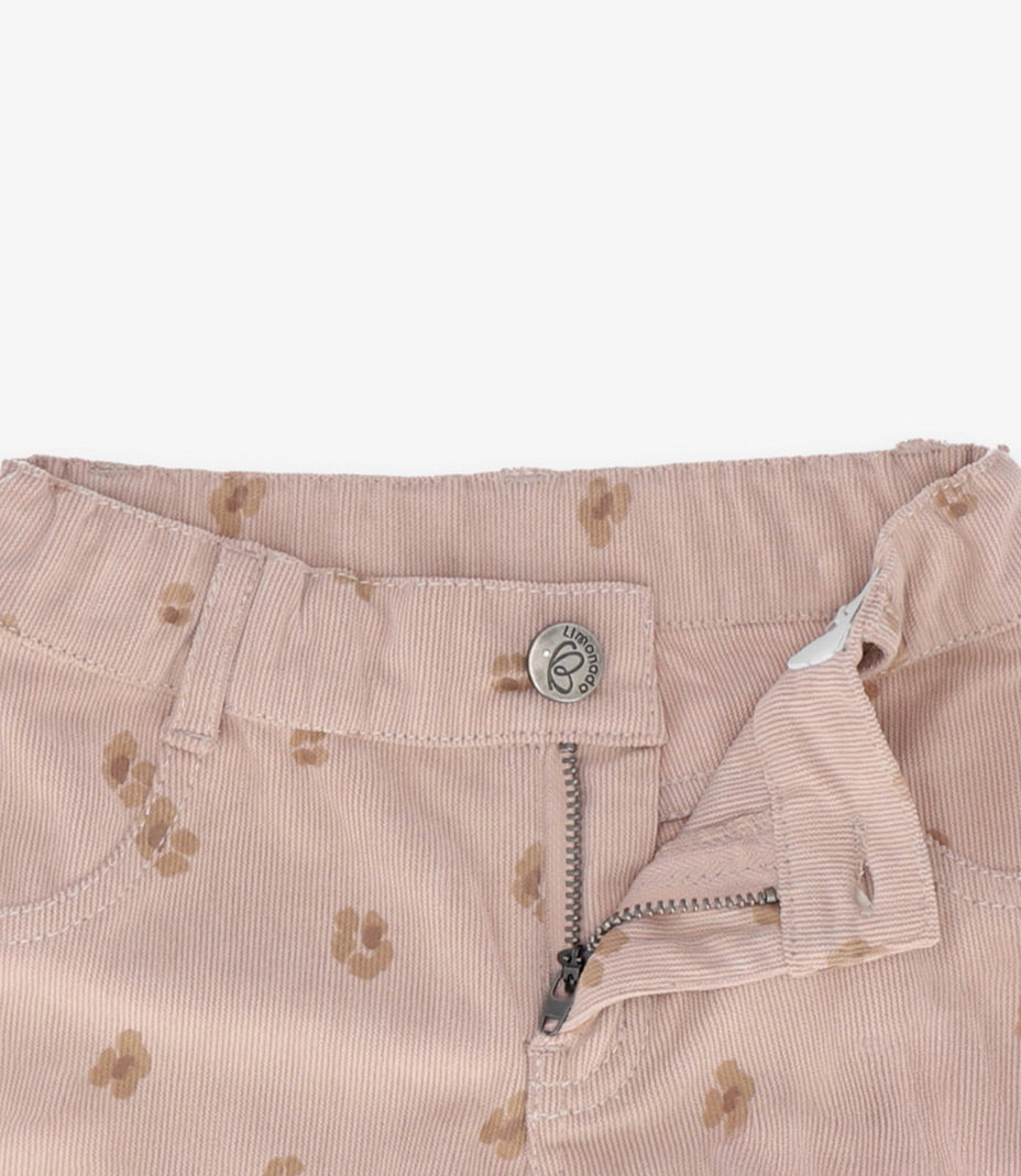 Pantalón bebé de cotelé