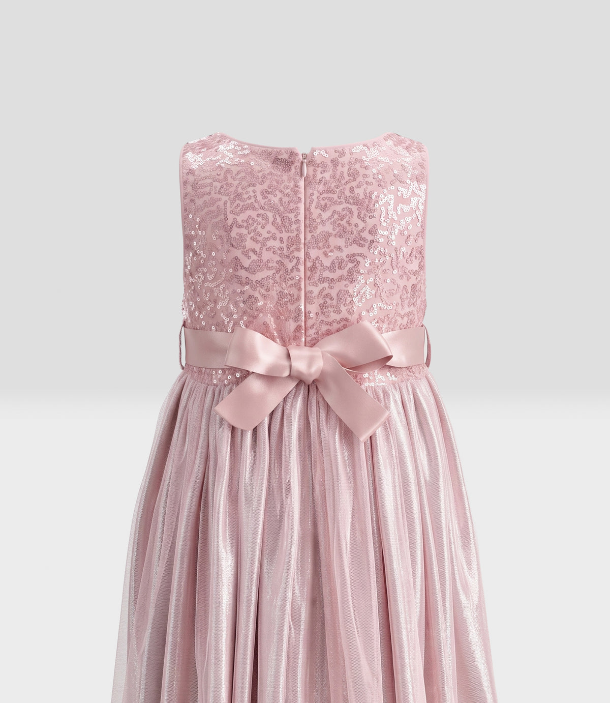 Vestido bebé niña con tul 3 meses / Palo Rosa