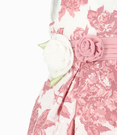 Vestido niña con lazo