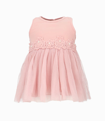Vestido bebé de tul 3 meses / Rosado