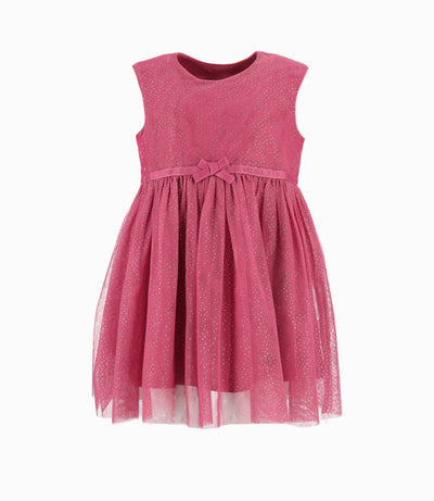 Conjunto bebé niña de vestido y abrigo