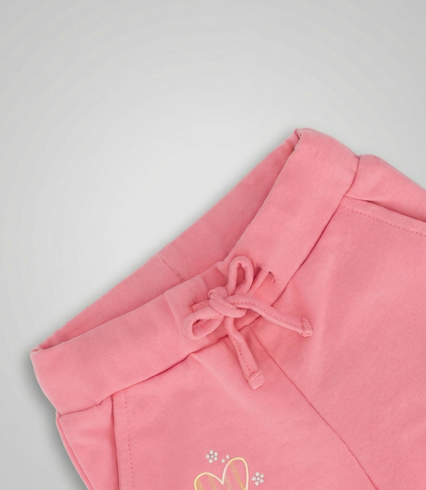 Short bebé con corazones 3 meses / Coral