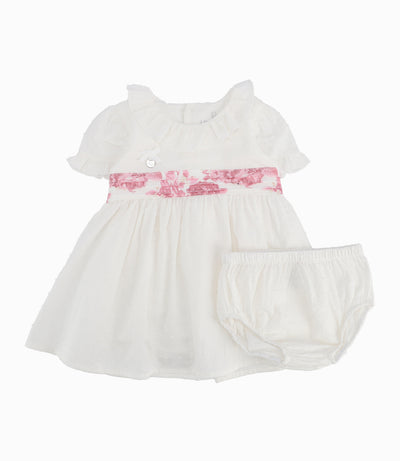 Vestido Recién Nacida Con Puntos