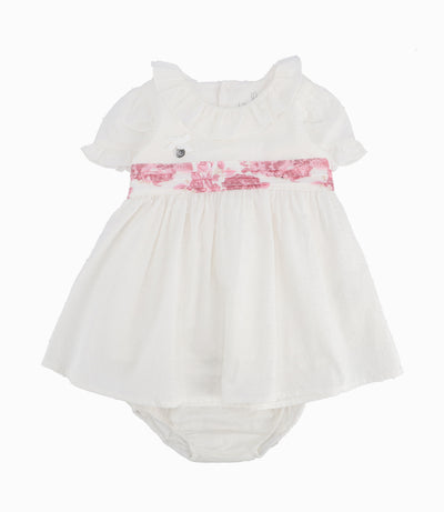 Vestido Recién Nacida Con Puntos