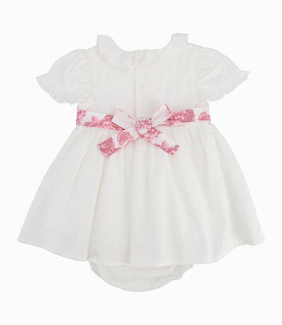 Vestido Recién Nacida Con Puntos