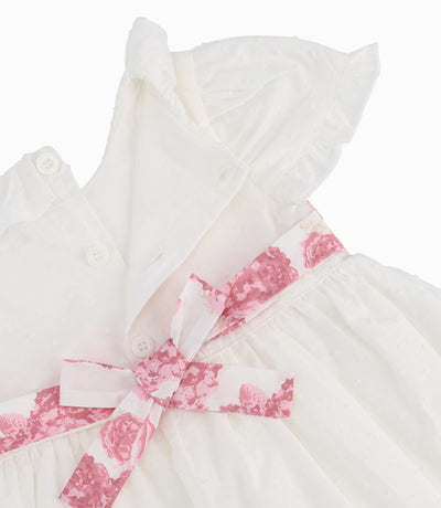 Vestido Recién Nacida Con Puntos