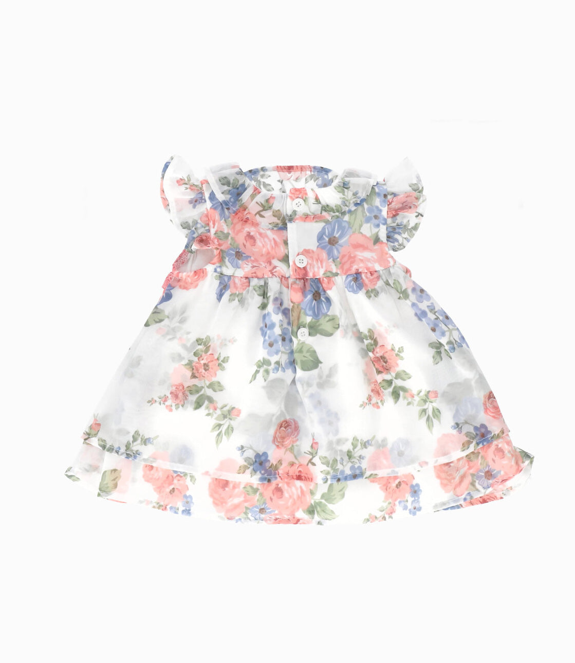 Conjunto recién nacida de vestido y calzas