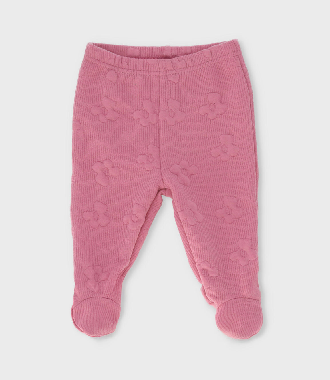 Conjunto recién nacida con conejos y flores 0 meses / Coral