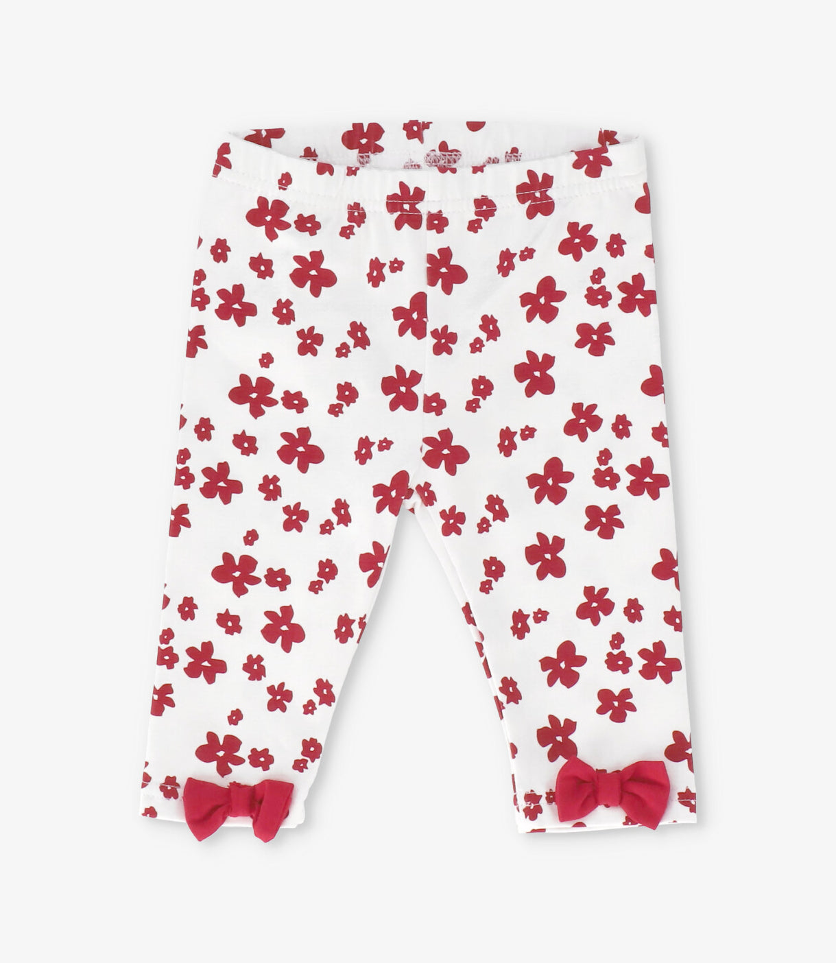Conjunto recién nacida con flores y zorro 0 meses / Rojo