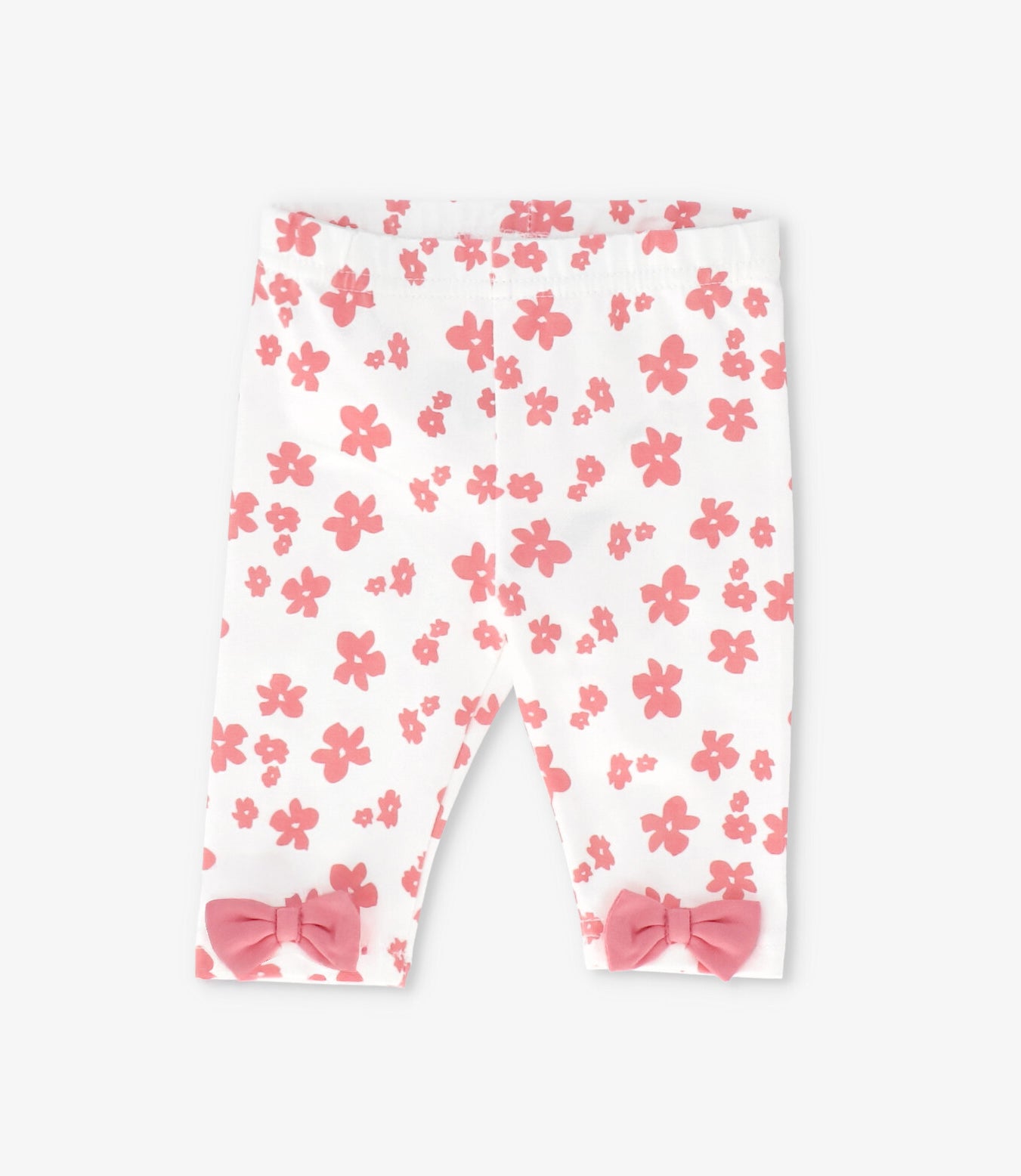 Conjunto recién nacida con flores y zorro 0 meses / Coral