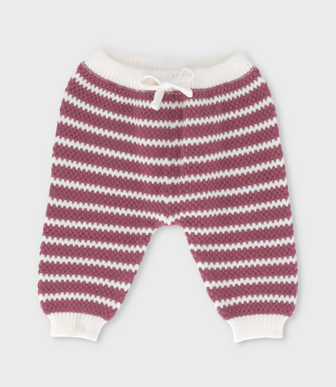 Conjunto recién nacida tejido 0 meses / Blanco