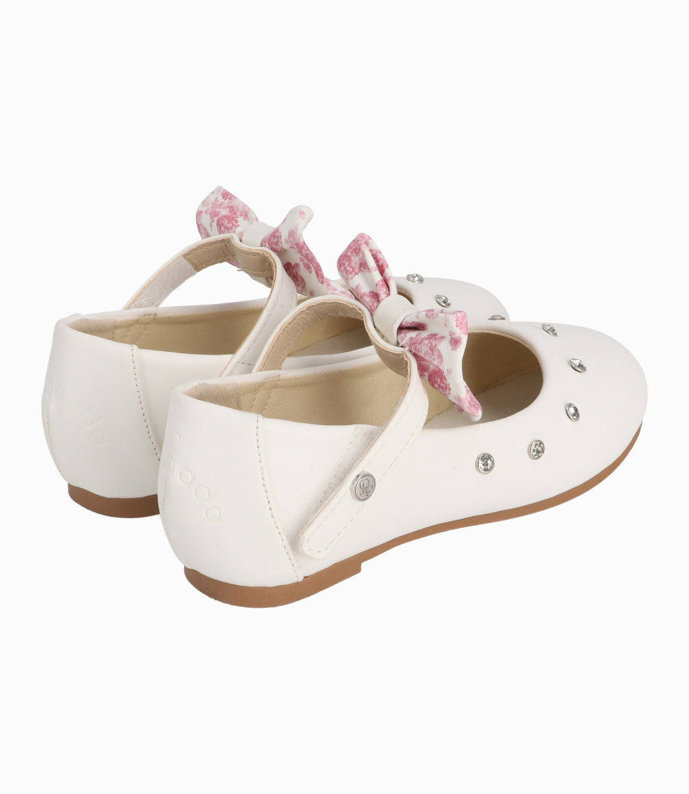Bailarina Bebé Con Lazo 19 / Crudo