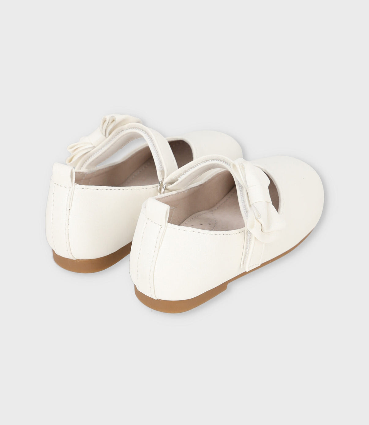 Bailarina bebé con lazo 19 / Blanco