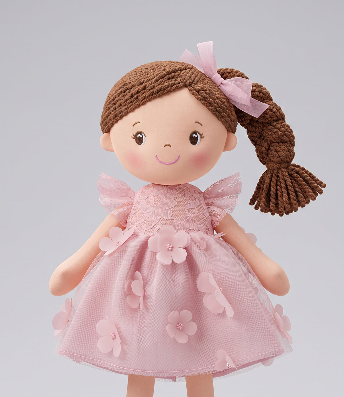 Muñeca niña con vestido Talla única / Varios