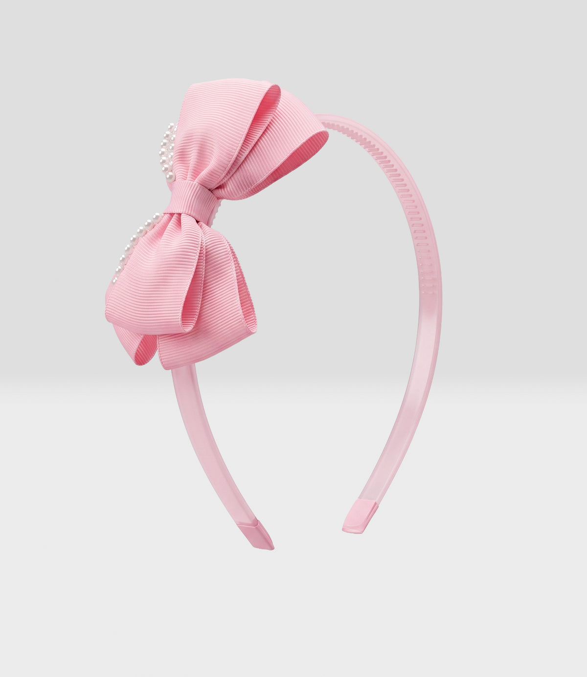 Cintillo niña con flores Talla única / Rosado