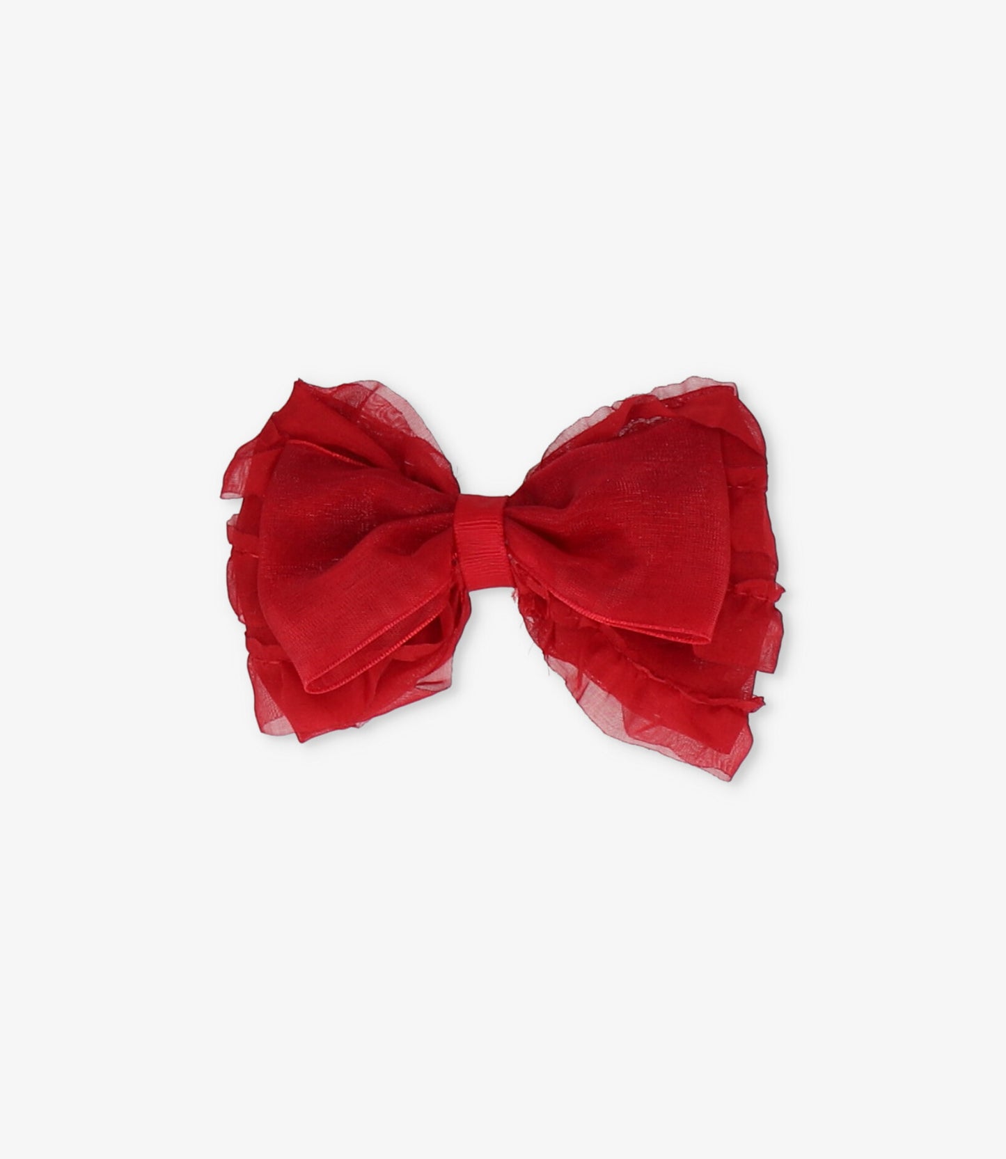 Pinche niña lazo Talla única / Rojo