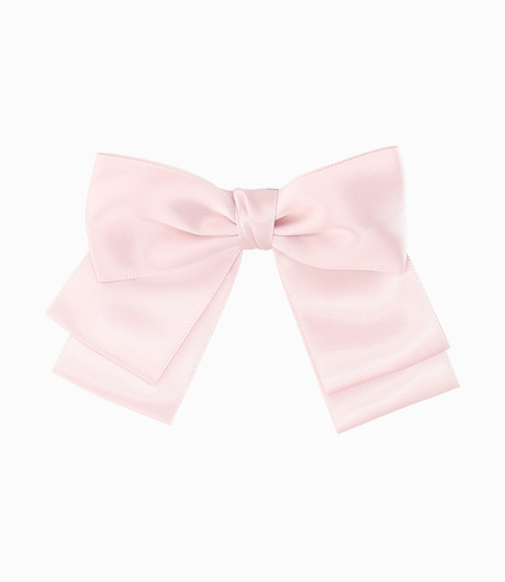 Pinche niña con lazo Talla única / Rosado