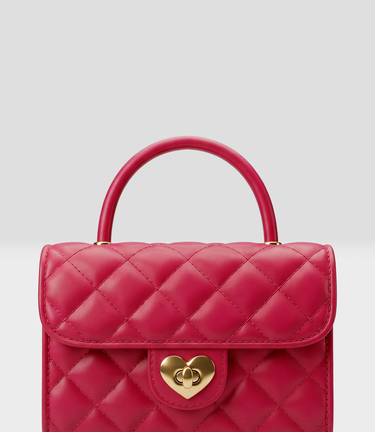 Cartera niña acolchada Talla única / Burdeo
