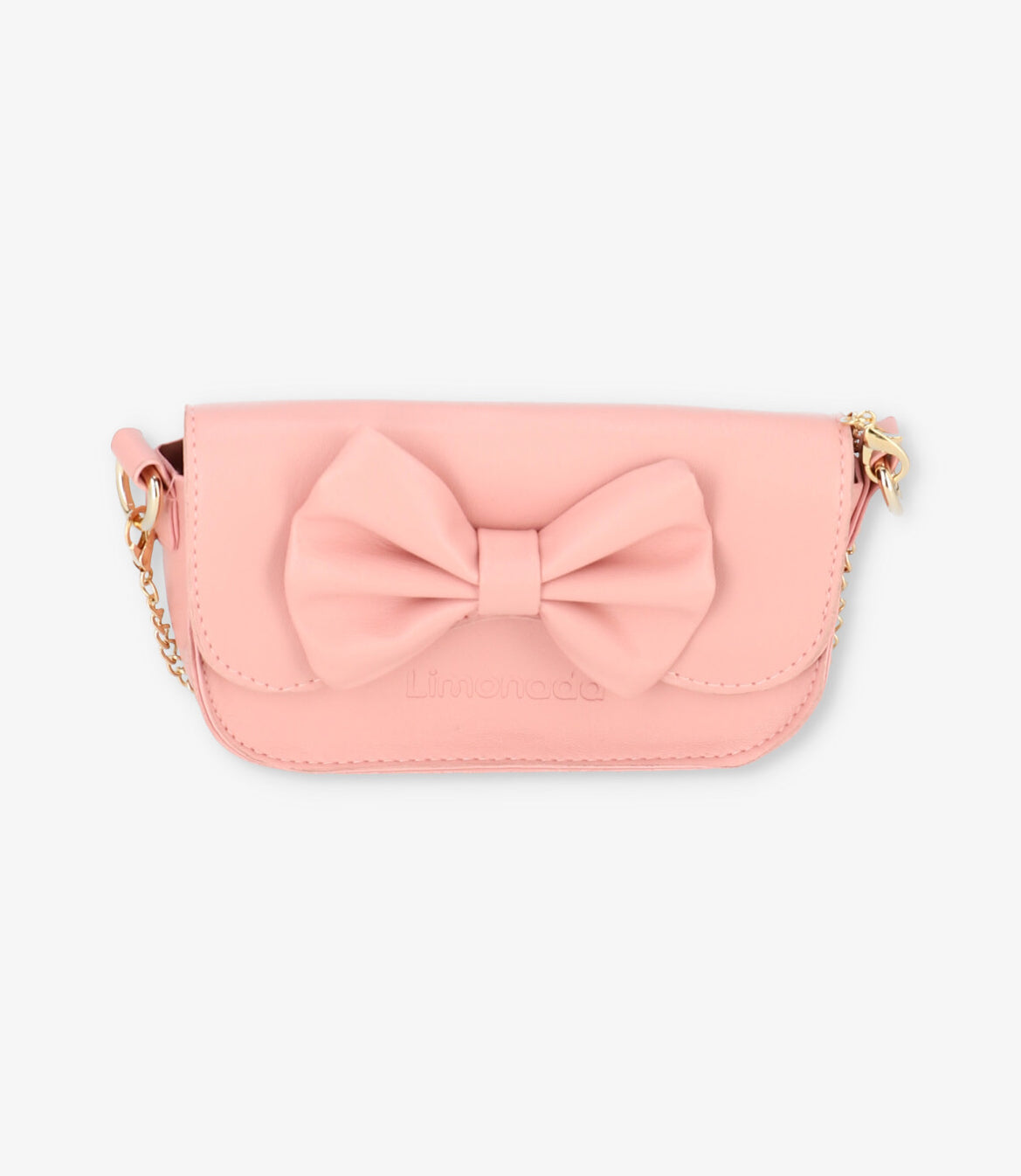 Cartera niña con lazo Talla única / Rosado