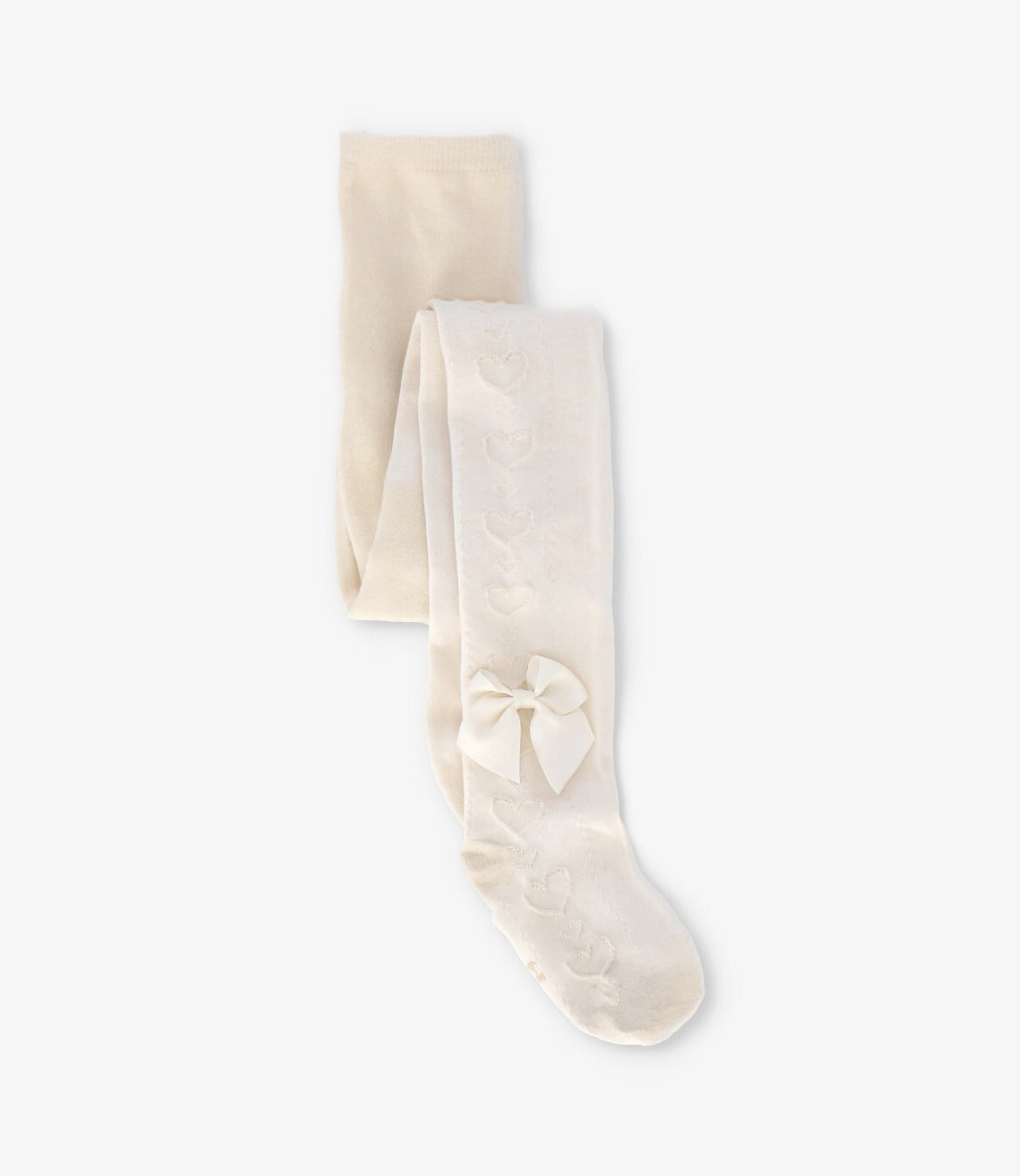 Panty niña con lazo 1-2 años / Beige