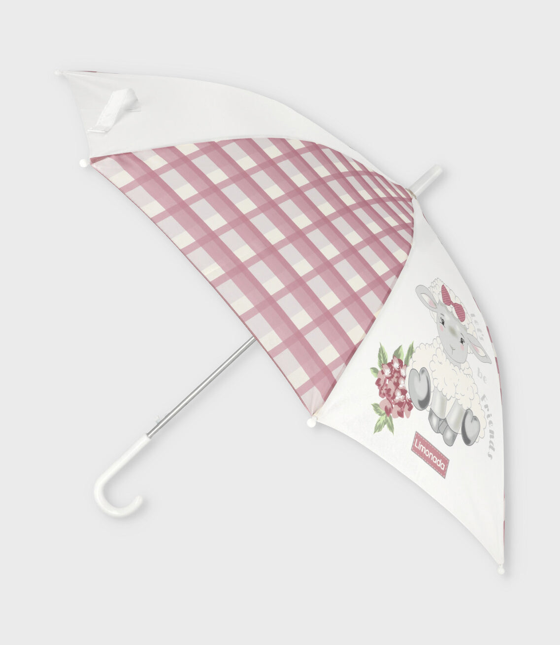 Paraguas niña con oveja Talla única / Rosado