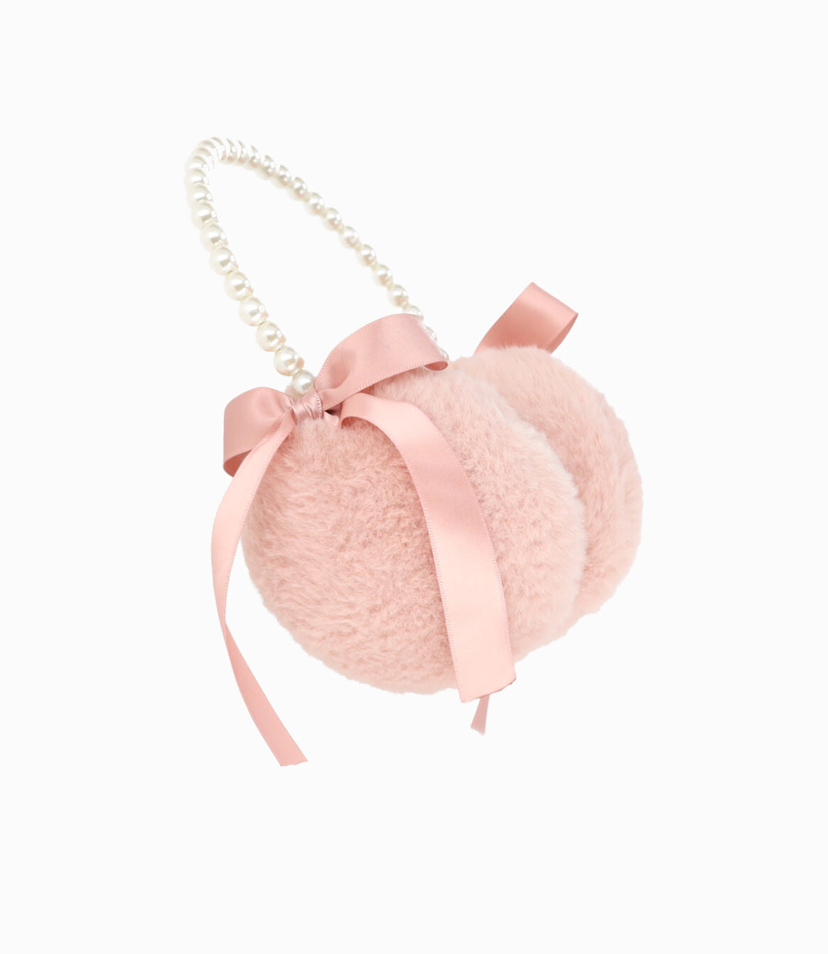 Orejeras Niña Con Lazos Y Perlas