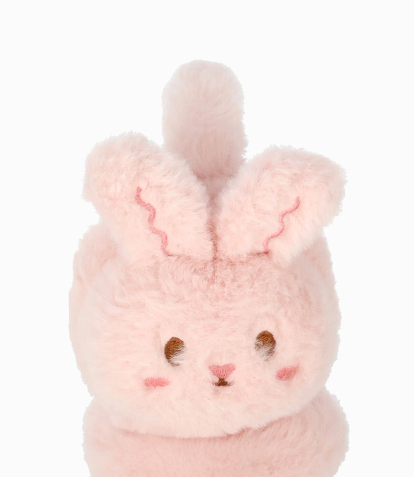 Orejeras niña de conejo Talla única / Rosado