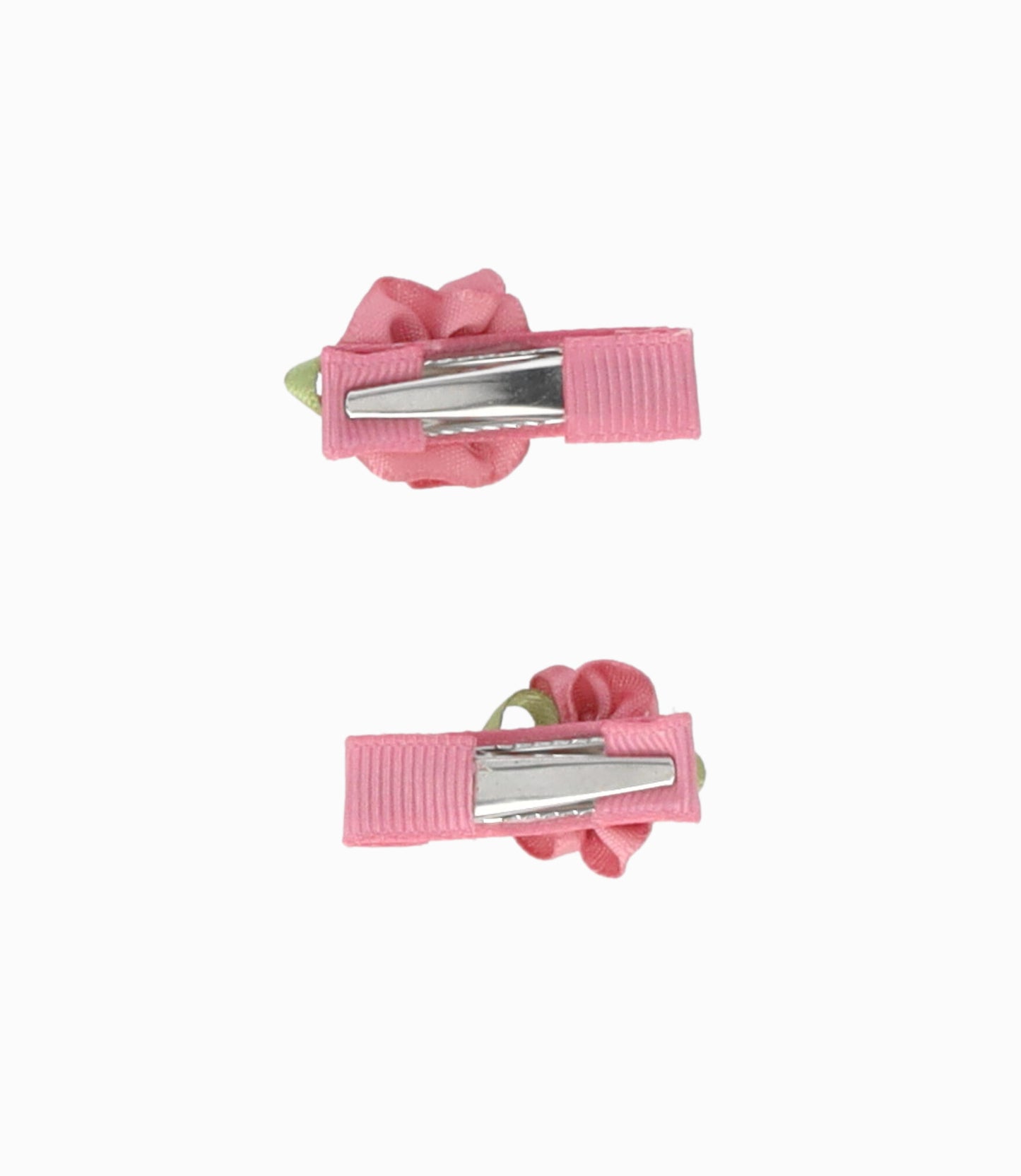 Pinche recién nacida con flor Talla única / Palo Rosa