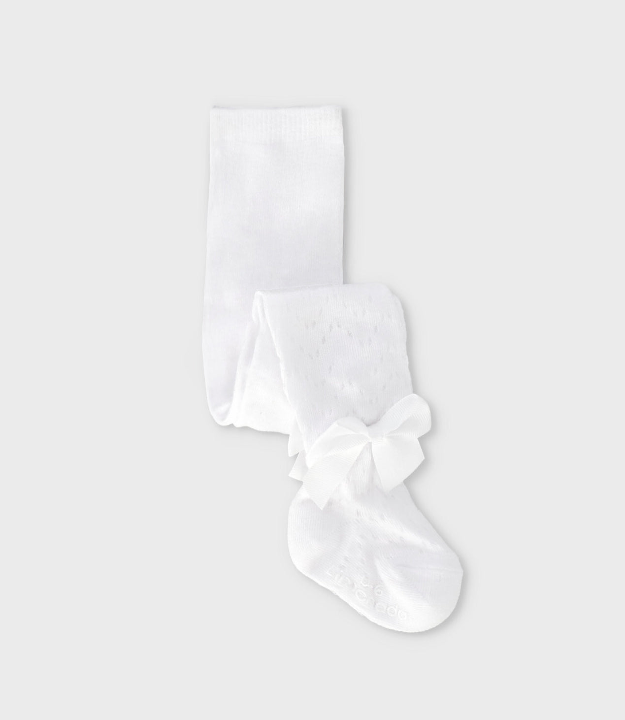 Panty recién nacida de algodón 0-6 meses / Blanco