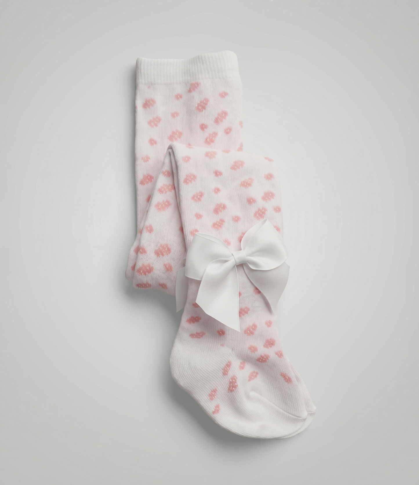 Panty recién nacida de algodón con lazo 0-6 meses / Crudo