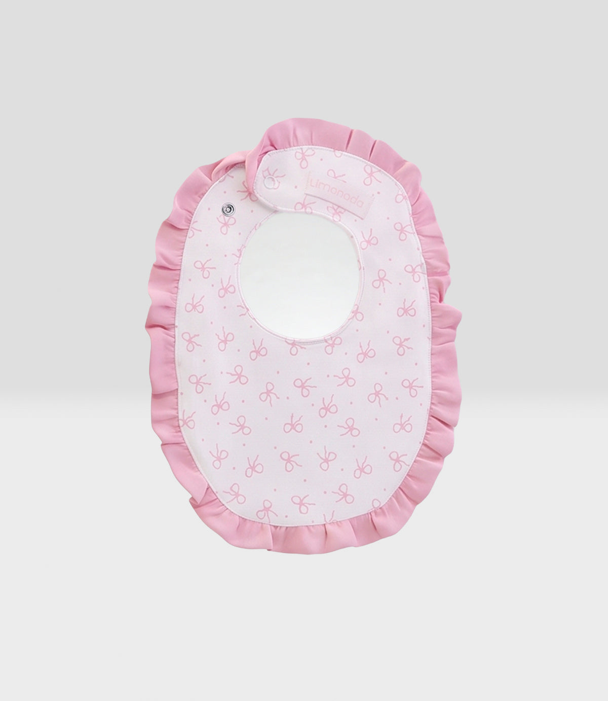 Pack babero recién nacida 2 unidades Talla única / Rosado