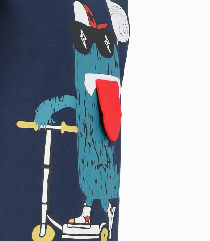 Polera niño con diseño 2 años / Azul Marino
