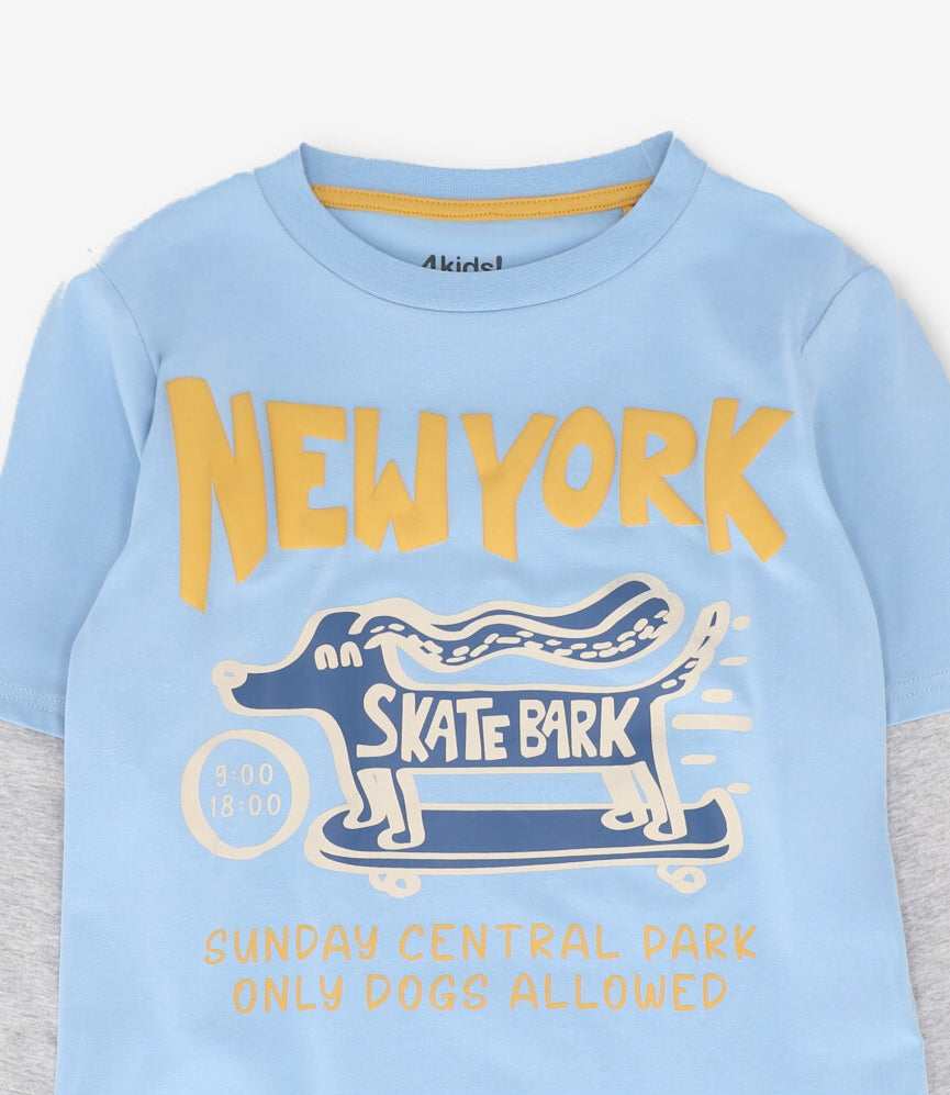 Polera niño new york