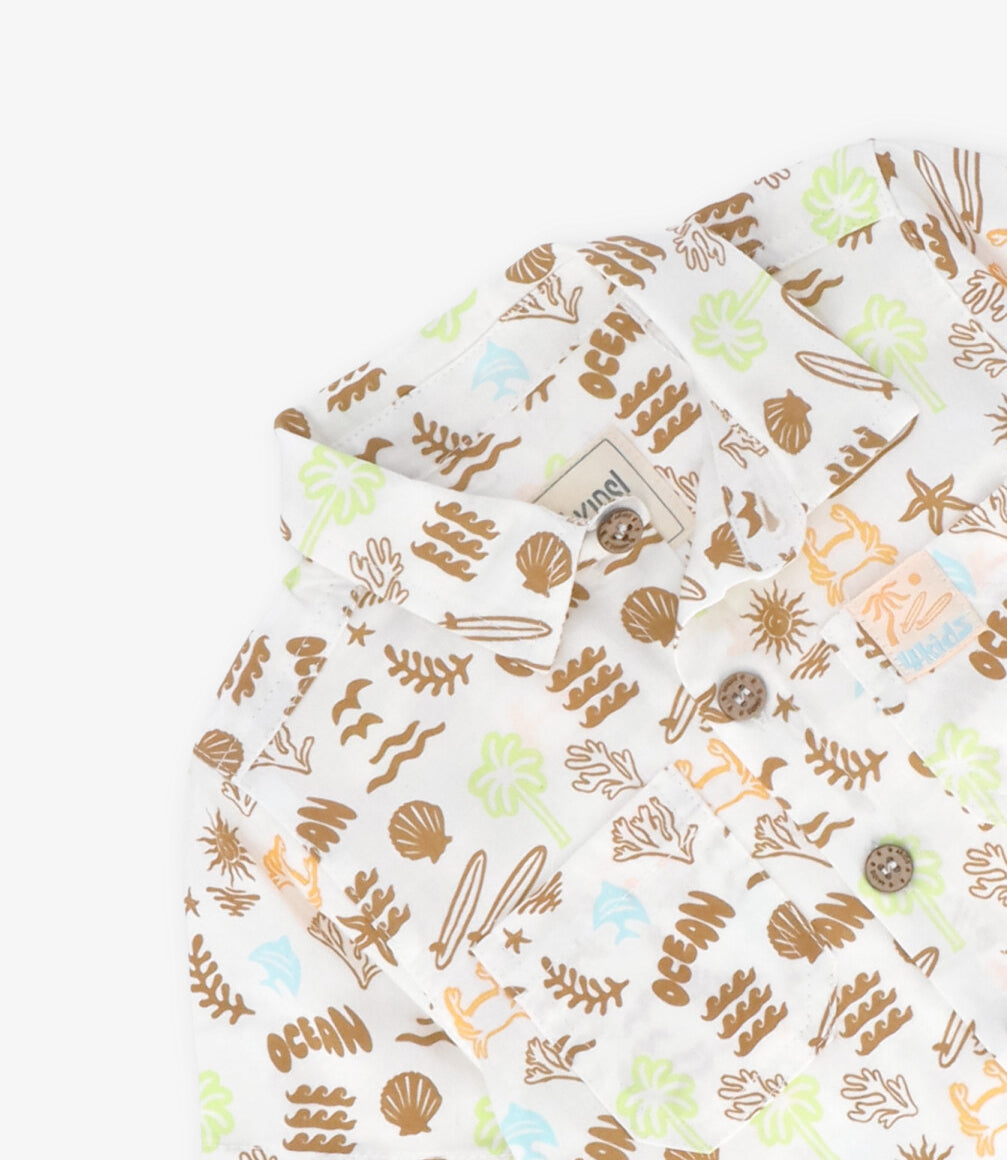 Camisa bebé niño ocean 6 meses / Varios