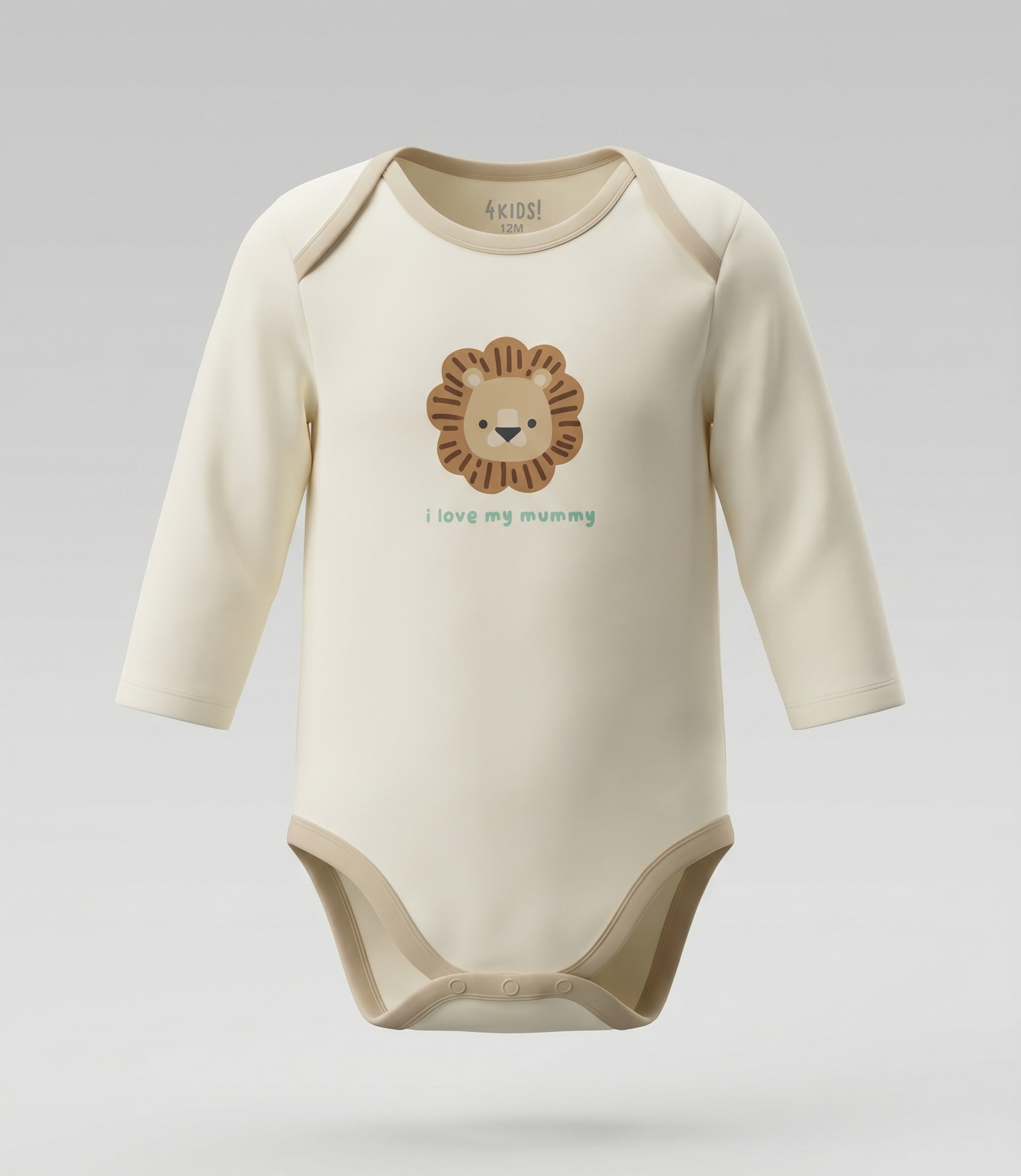 Pack body recién nacido 3 unidades 0 meses / Beige