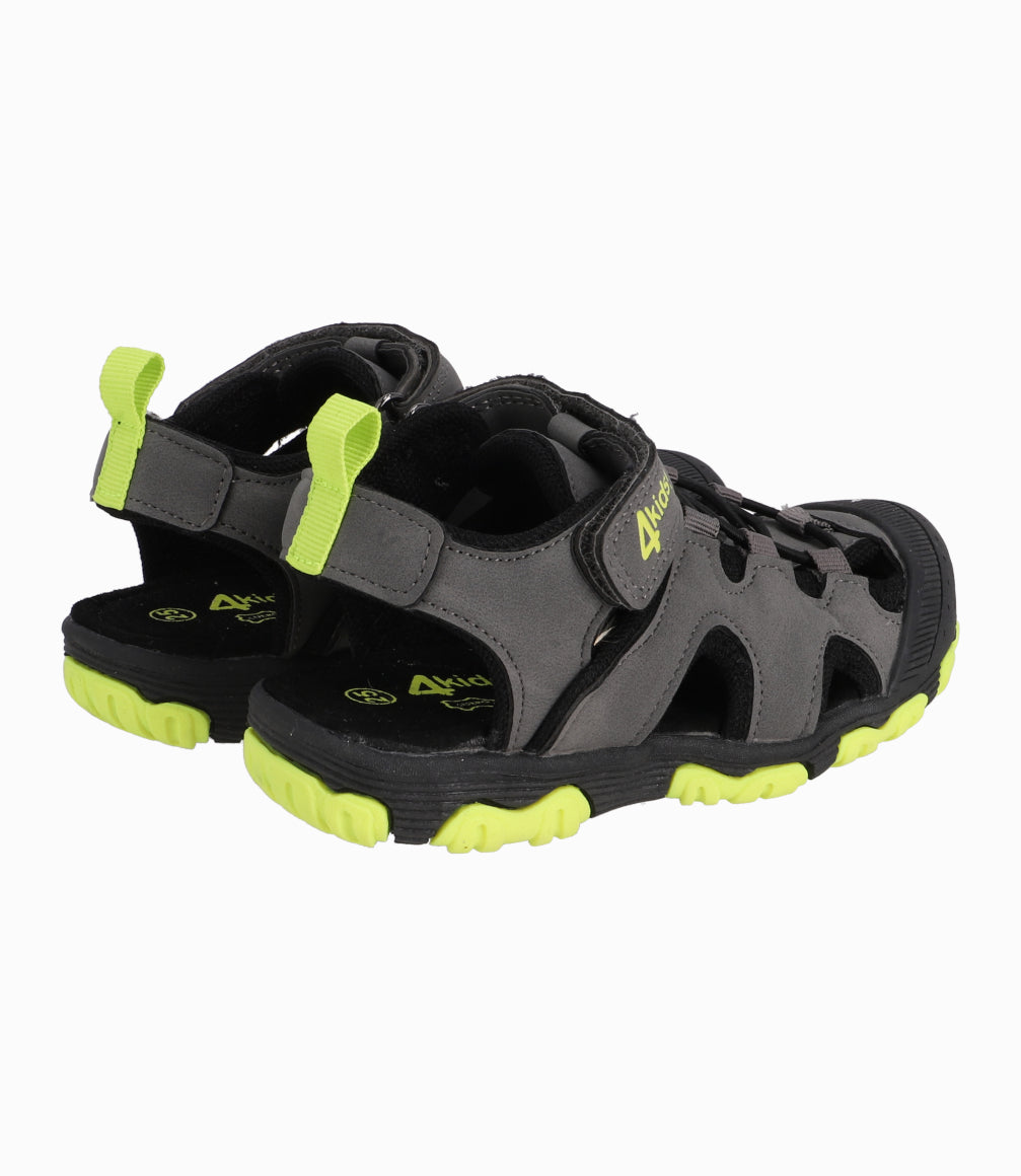 Sandalia Bebé Niño Todo Terreno Gris 19 / Gris