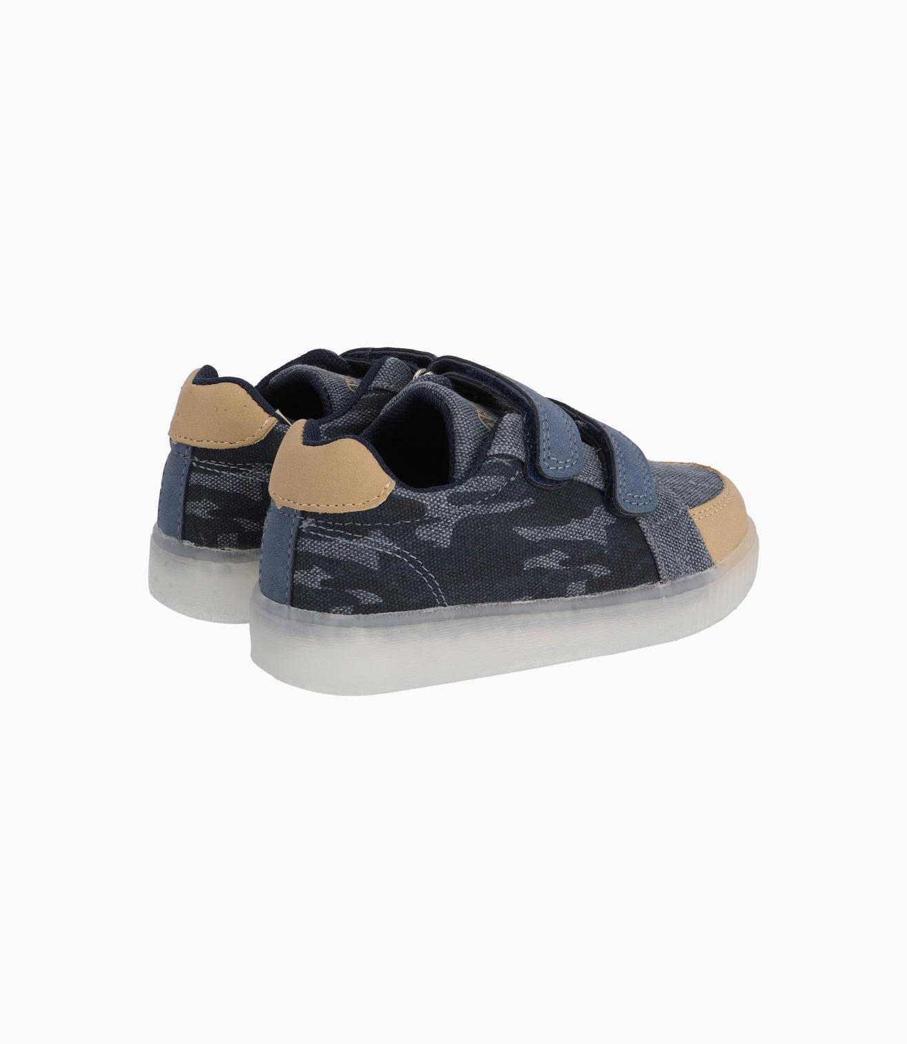 Zapatilla Bebé Niño Con Luces Azul 19 / Azul