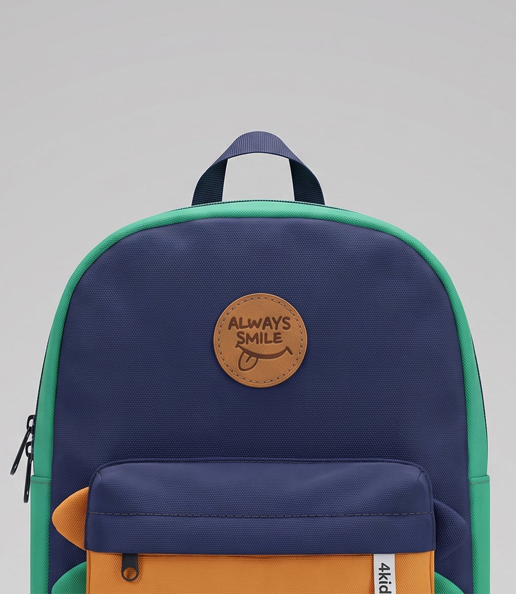 Mochila niño smile Talla única / Azul Marino
