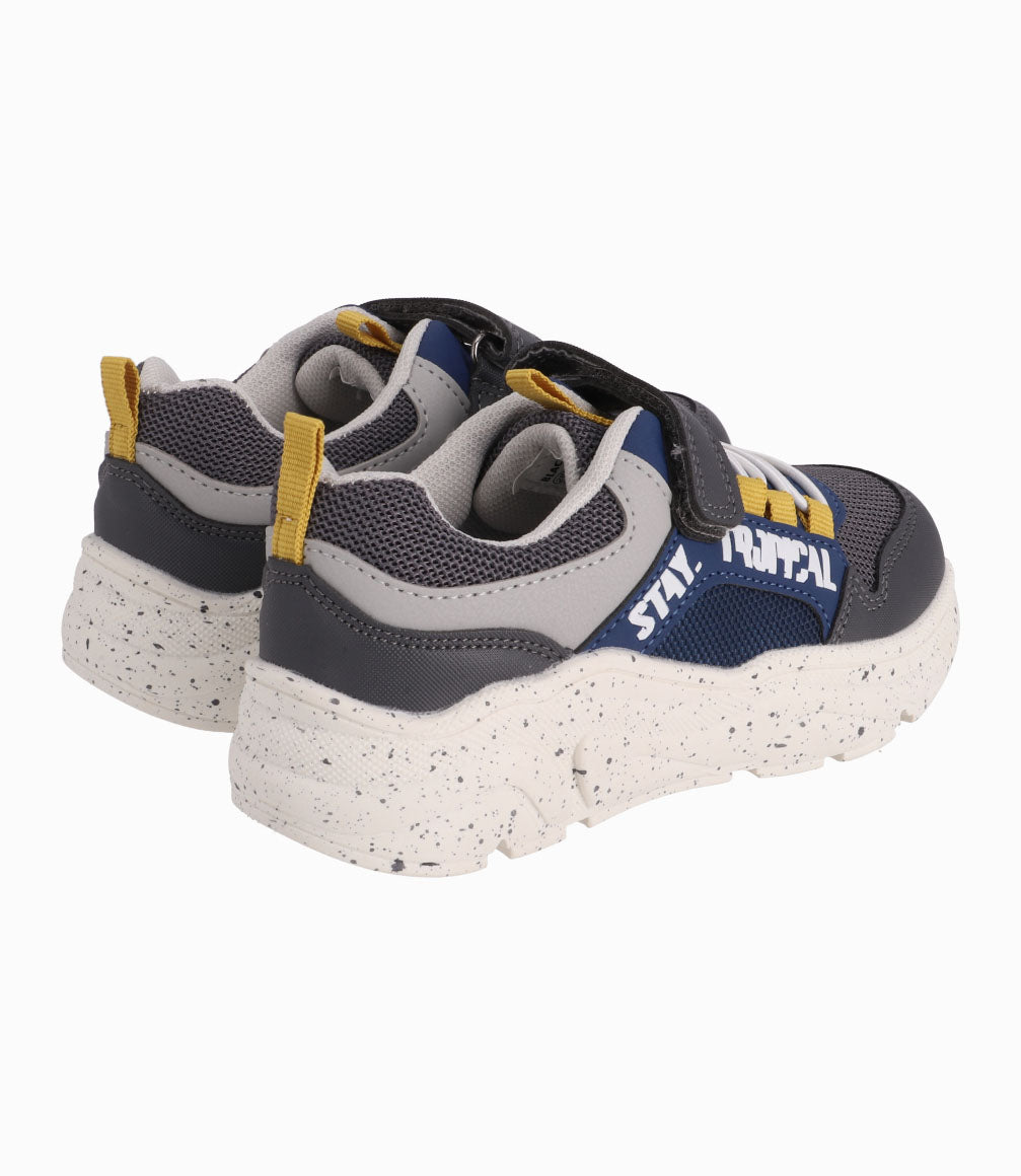 Zapatilla Niño Gris