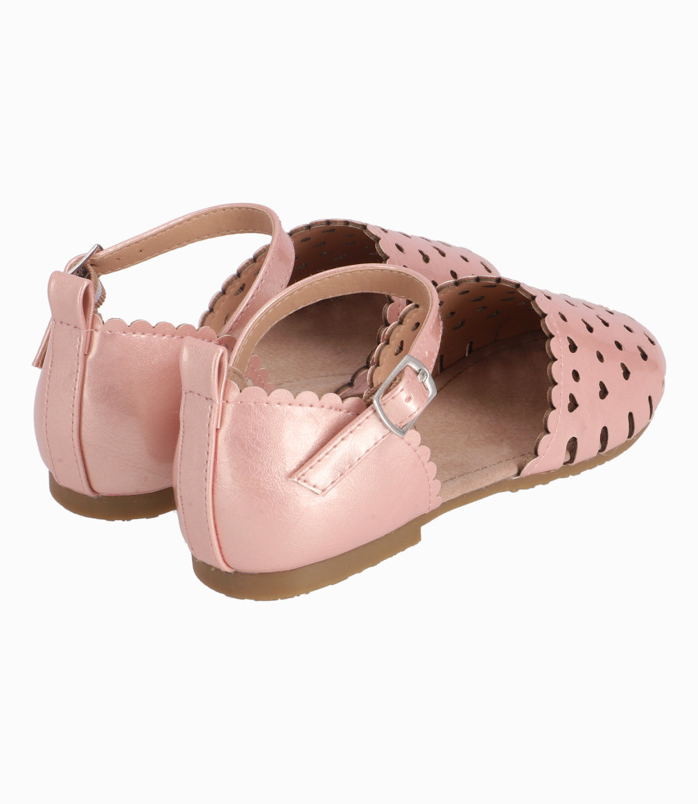 Bailarina Con Corazones Niña Rosado