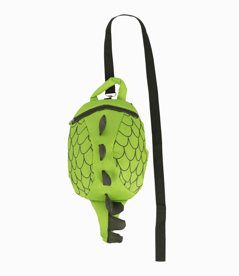 Mochila Con Cocodrilo Niño Verde 4 Kids